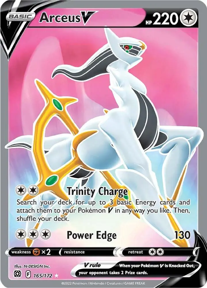 Arceus V, Brilliant Stars 165/172