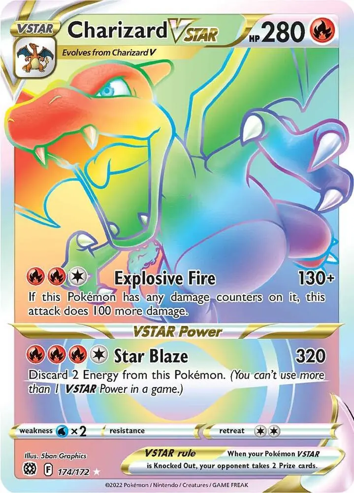 Charizard VSTAR, Brilliant Stars 174/172