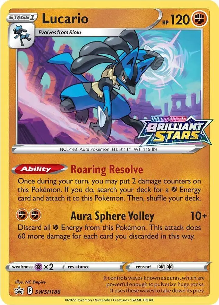 Lucario, SWSH Black Star Promos SWSH186/307