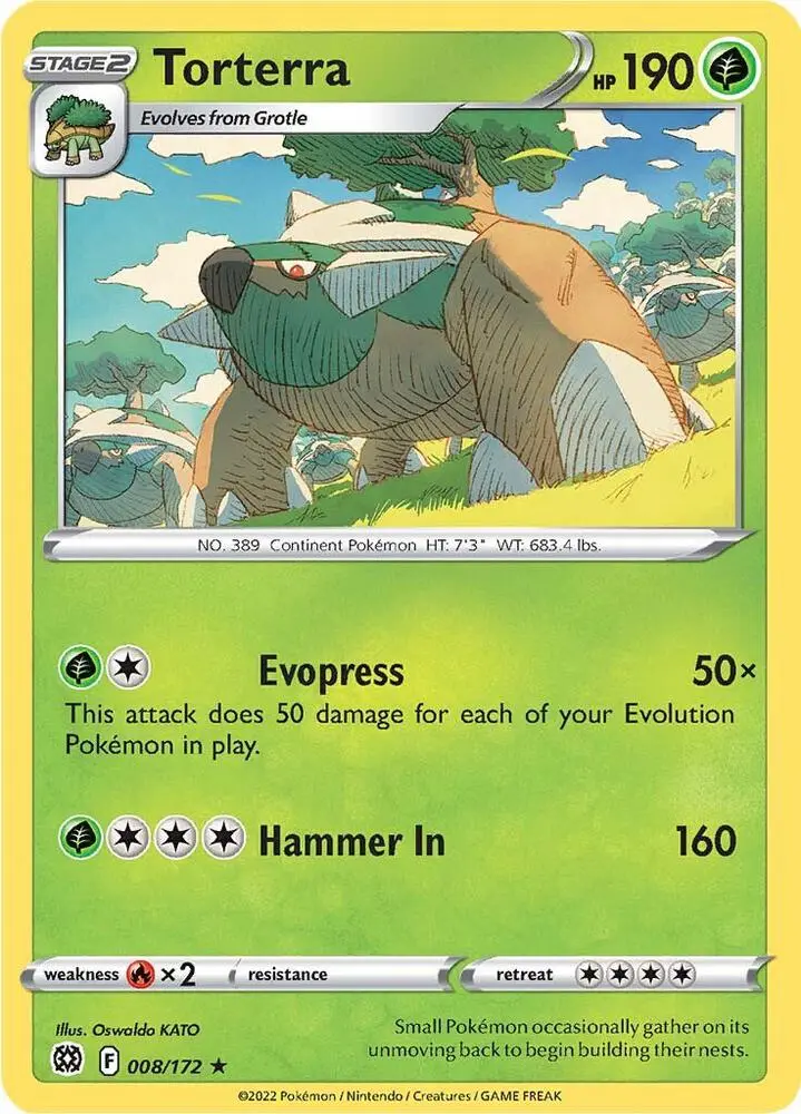 Torterra, Deck Exclusives 008/172