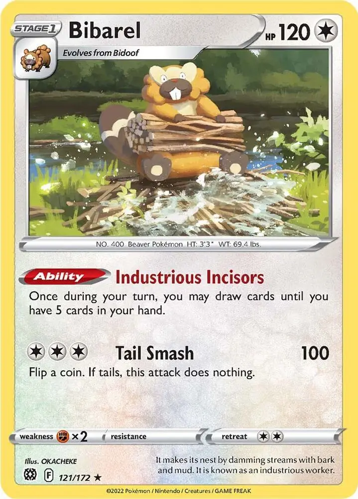 Bibarel, Deck Exclusives 121/172