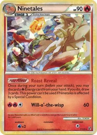 Ninetales, Blister Exclusives 007/123