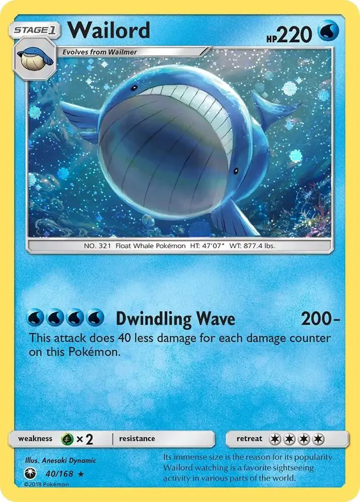 Wailord, Blister Exclusives 040/168