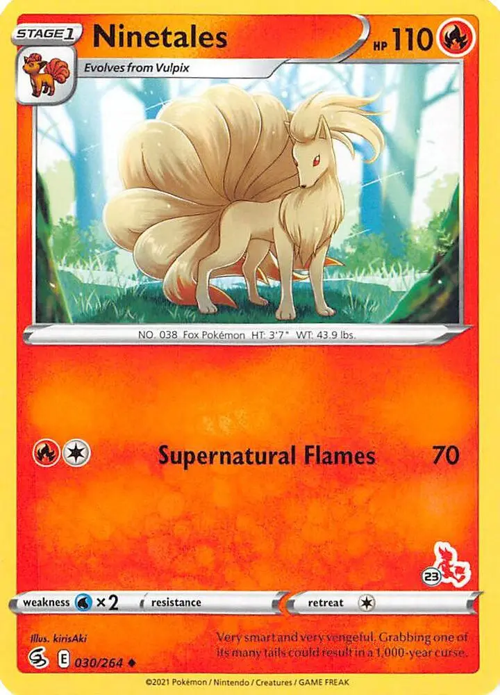 Ninetales, Battle Academy 2022 030/264