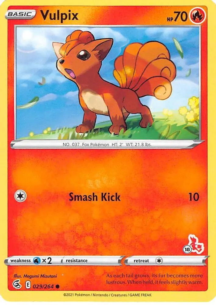Vulpix, Battle Academy 2022 029/264
