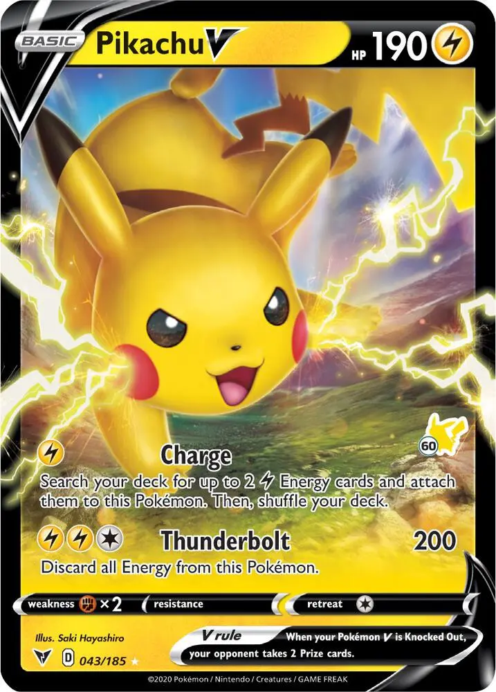 Pikachu V, Battle Academy 2022 043/185