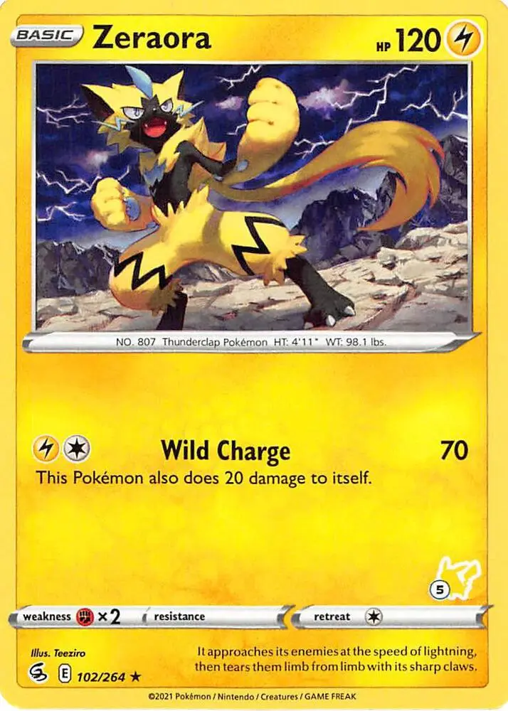 Zeraora, Battle Academy 2022 102/264
