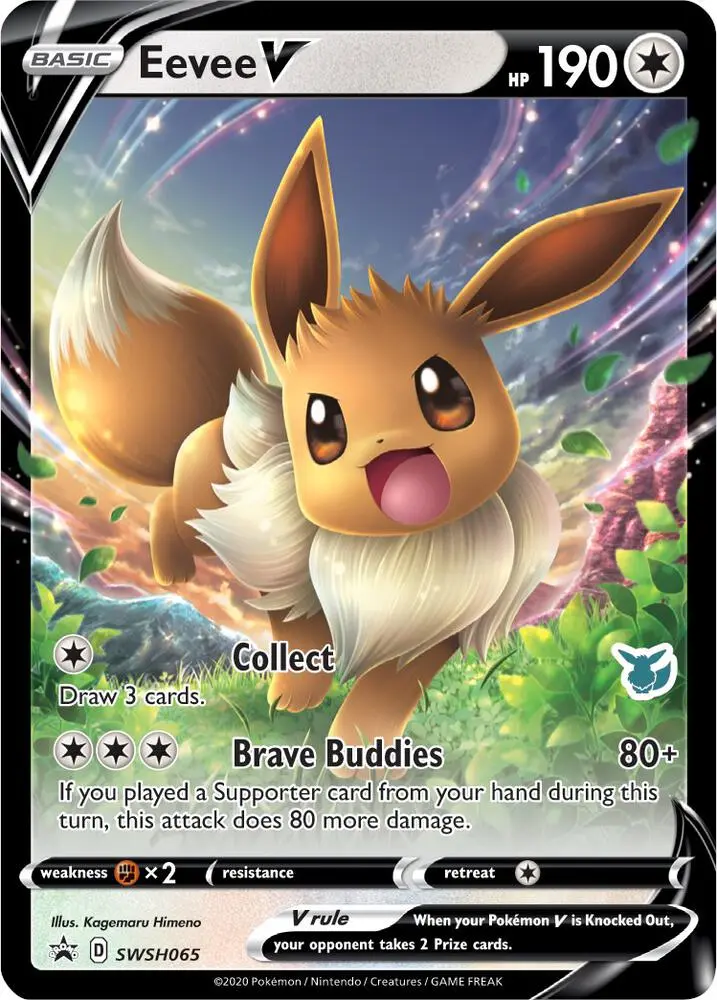 Eevee V, Battle Academy 2022 SWSH065