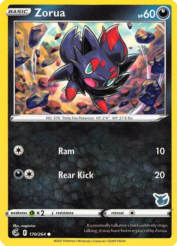 Zorua, Battle Academy 2022 170/264