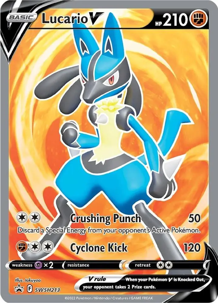 Lucario V, SWSH Black Star Promos SWSH213/307