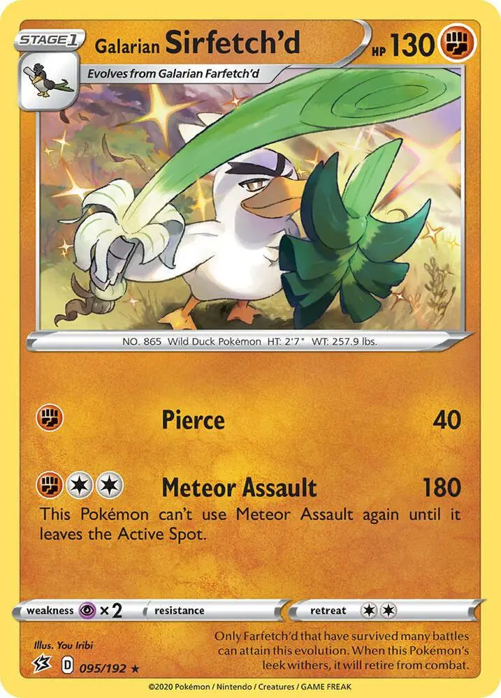Galarian Sirfetch'd, Deck Exclusives 098/189