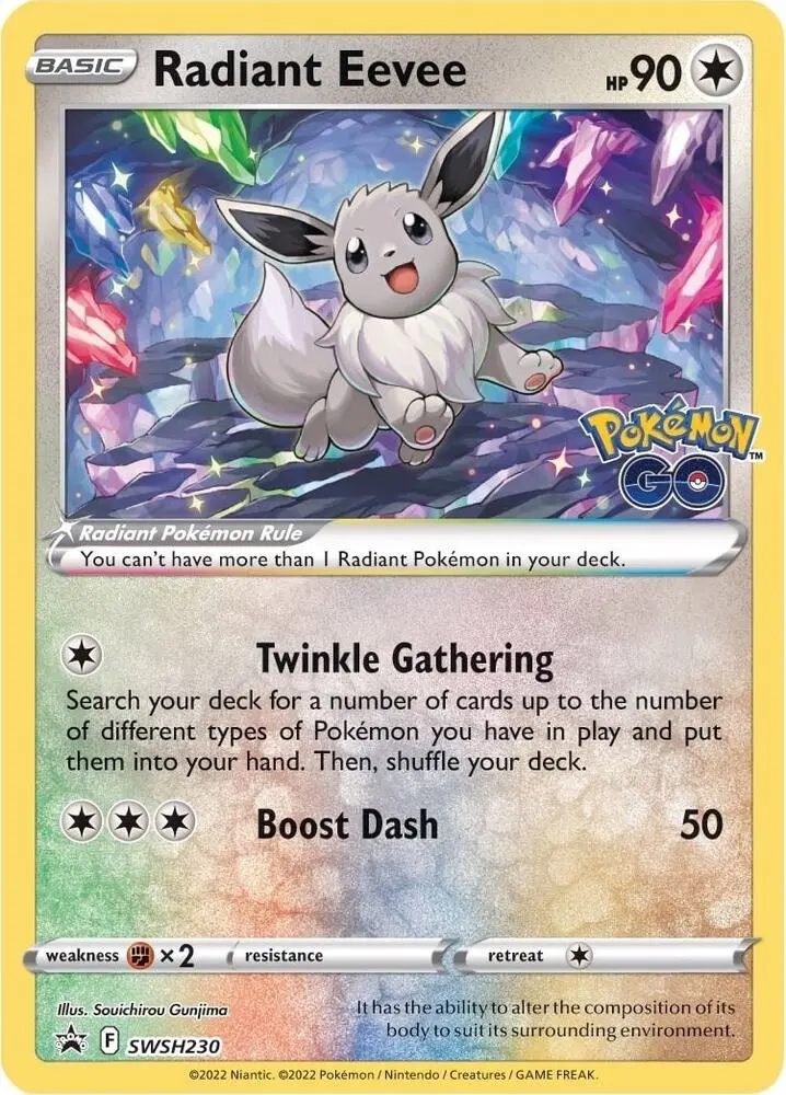 Radiant Eevee, SWSH Black Star Promos SWSH230/307