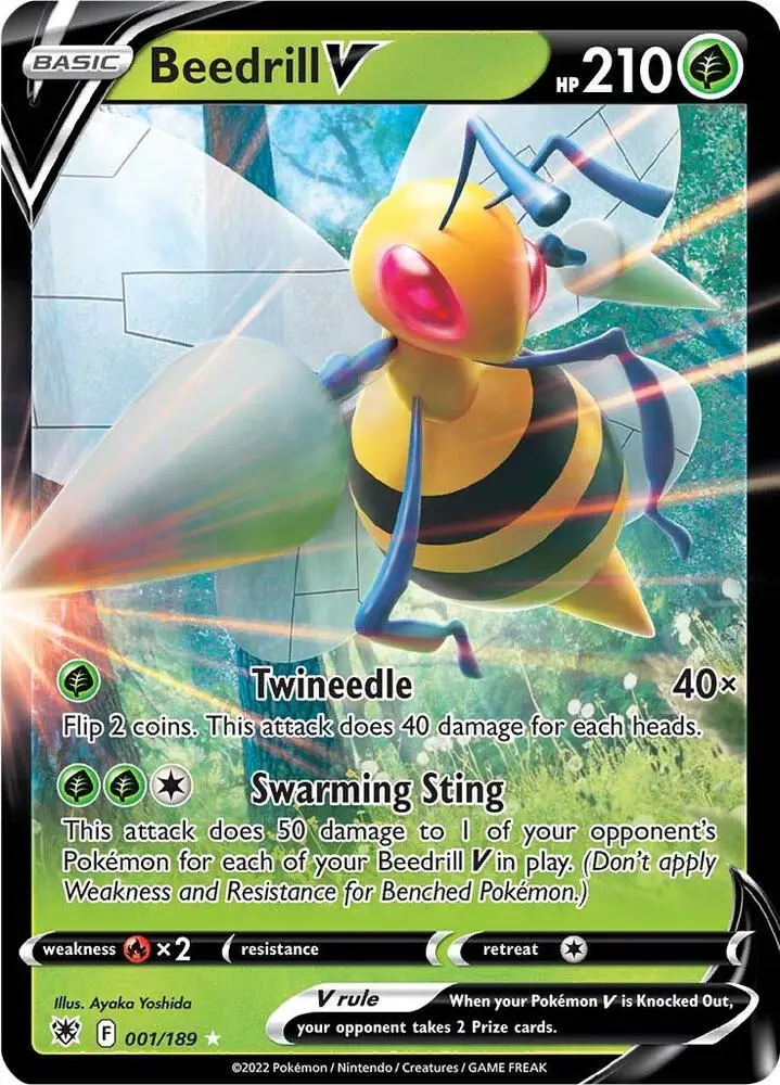 Beedrill V, Astral Radiance 001/189