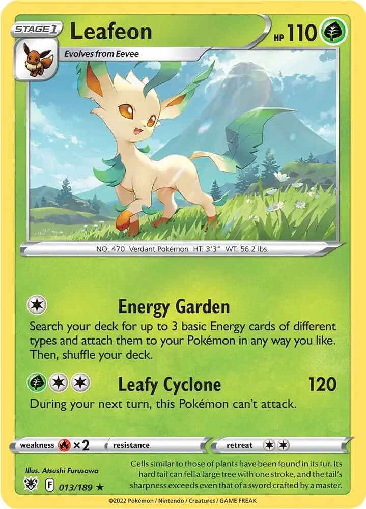 Leafeon, Astral Radiance 013/189