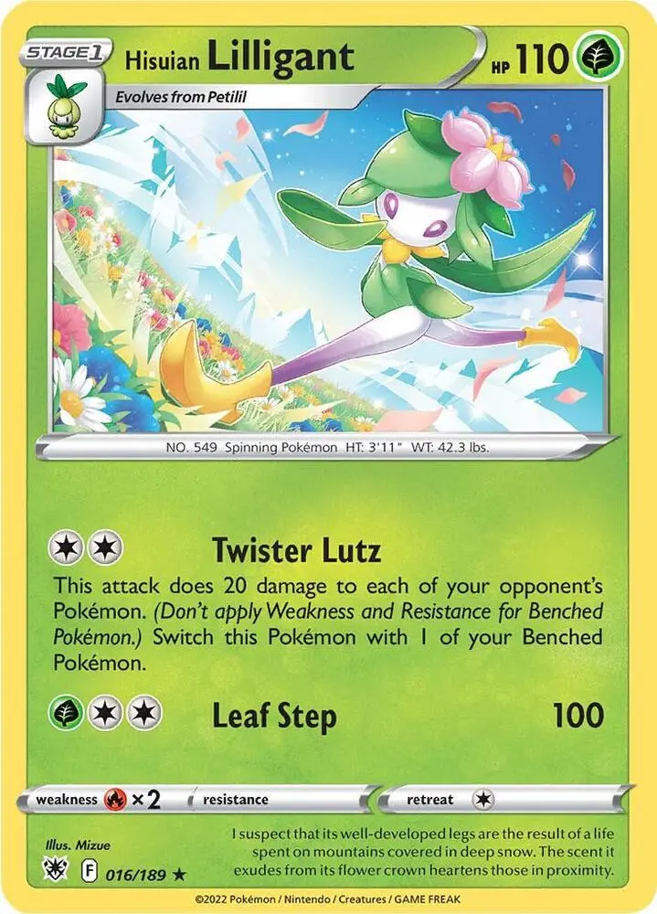 Hisuian Lilligant, Astral Radiance 016/189