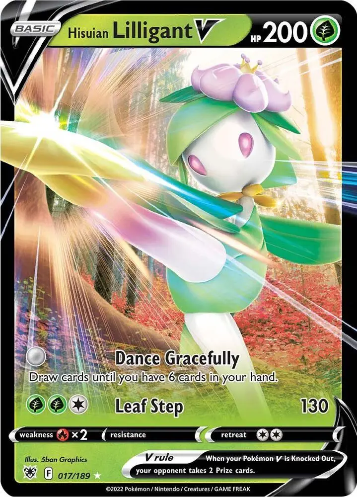 Hisuian Lilligant V, Astral Radiance 017/189