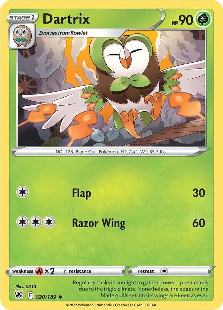 Dartrix, Astral Radiance 020/189