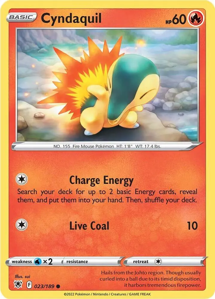 Cyndaquil, Astral Radiance 023/189