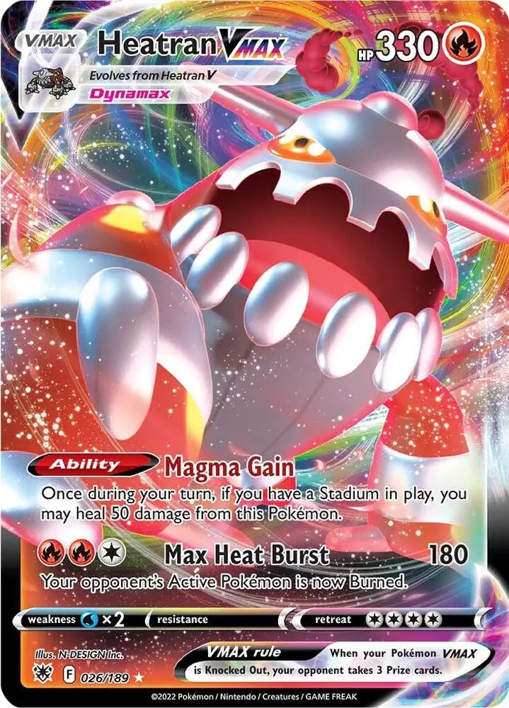 Heatran VMAX, Astral Radiance 026/189