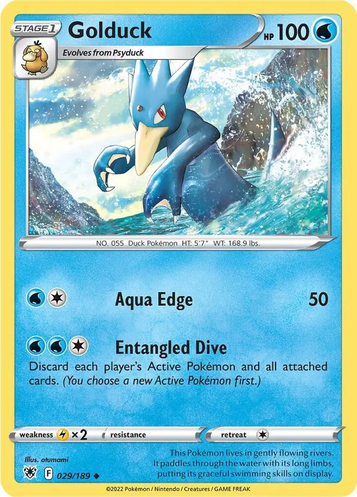 Golduck, Astral Radiance 029/189