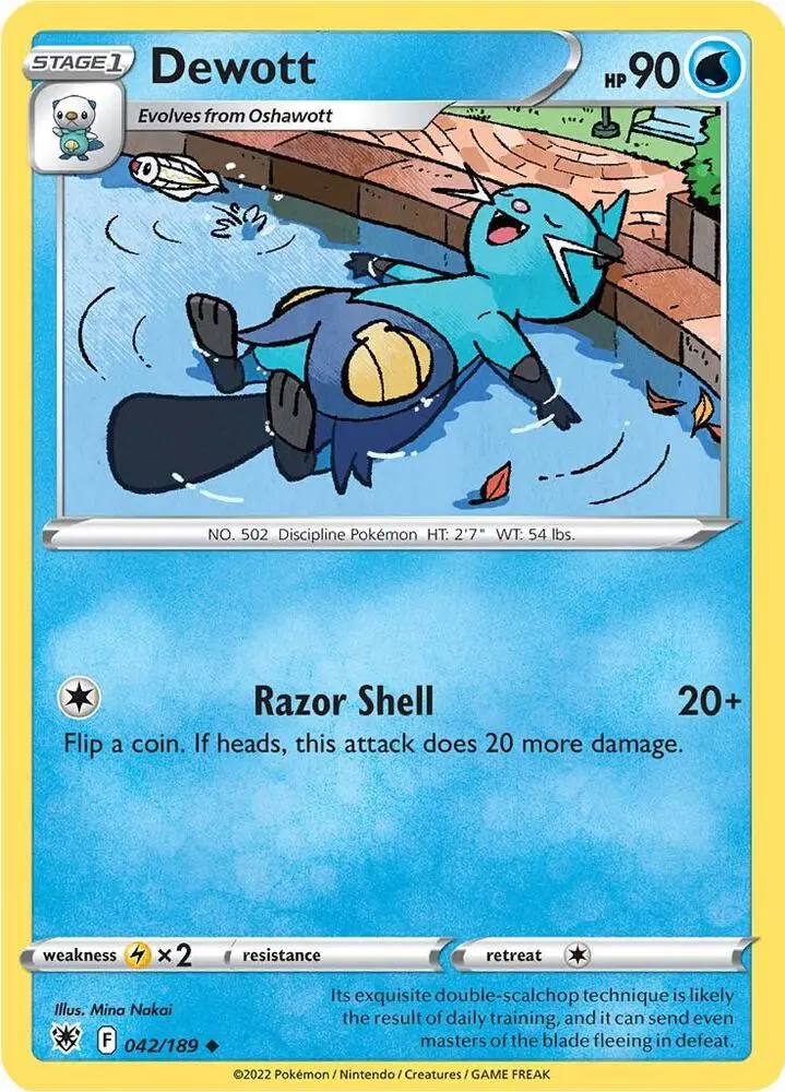 Dewott, Astral Radiance 042/189
