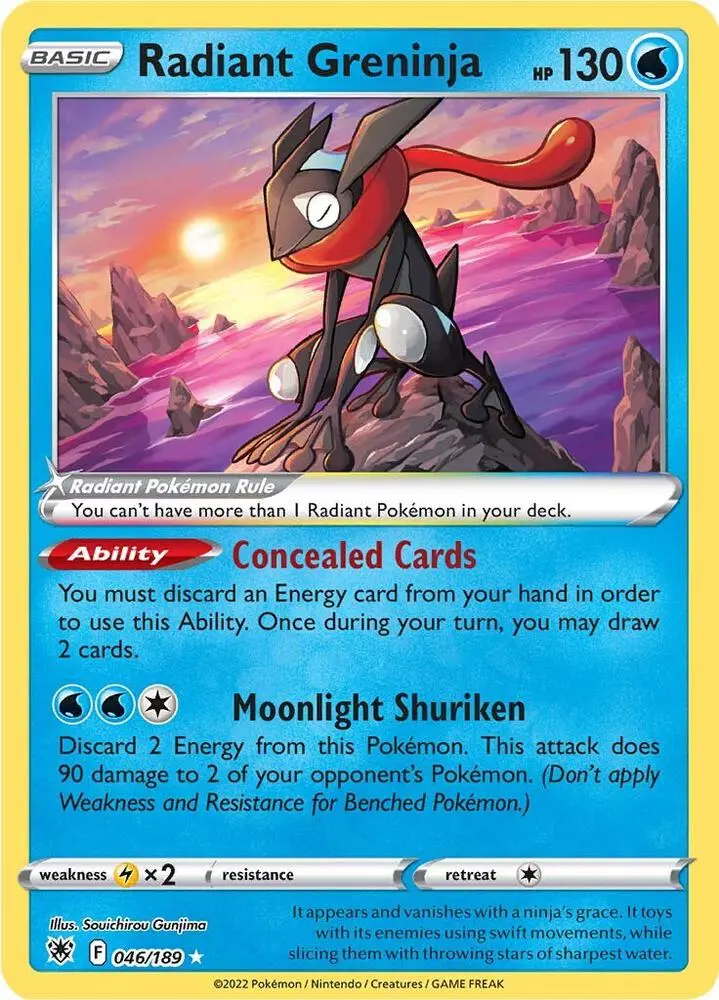 Radiant Greninja, Astral Radiance 046/189