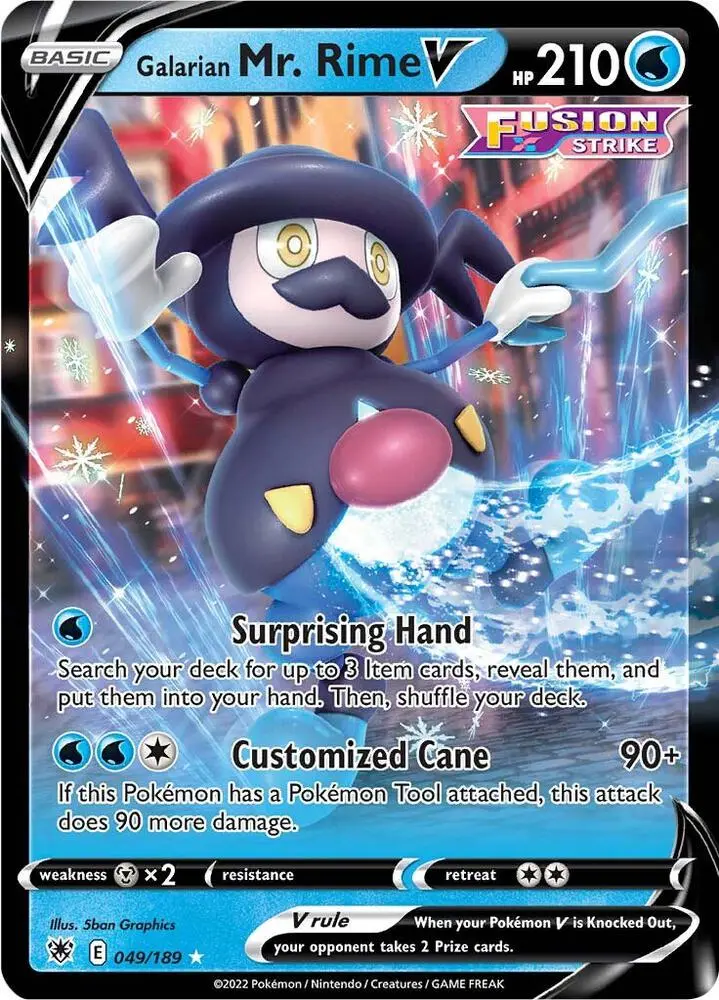 Galarian Mr. Rime V, Astral Radiance 049/189