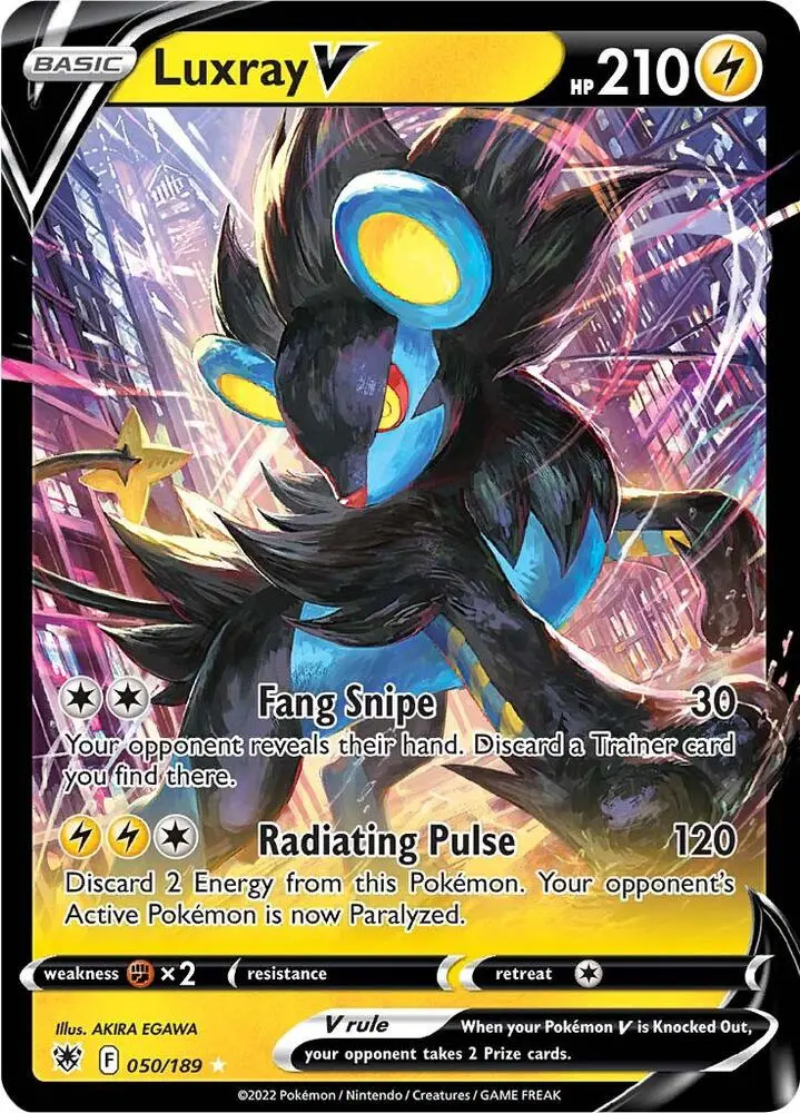 Luxray V, Astral Radiance 050/189