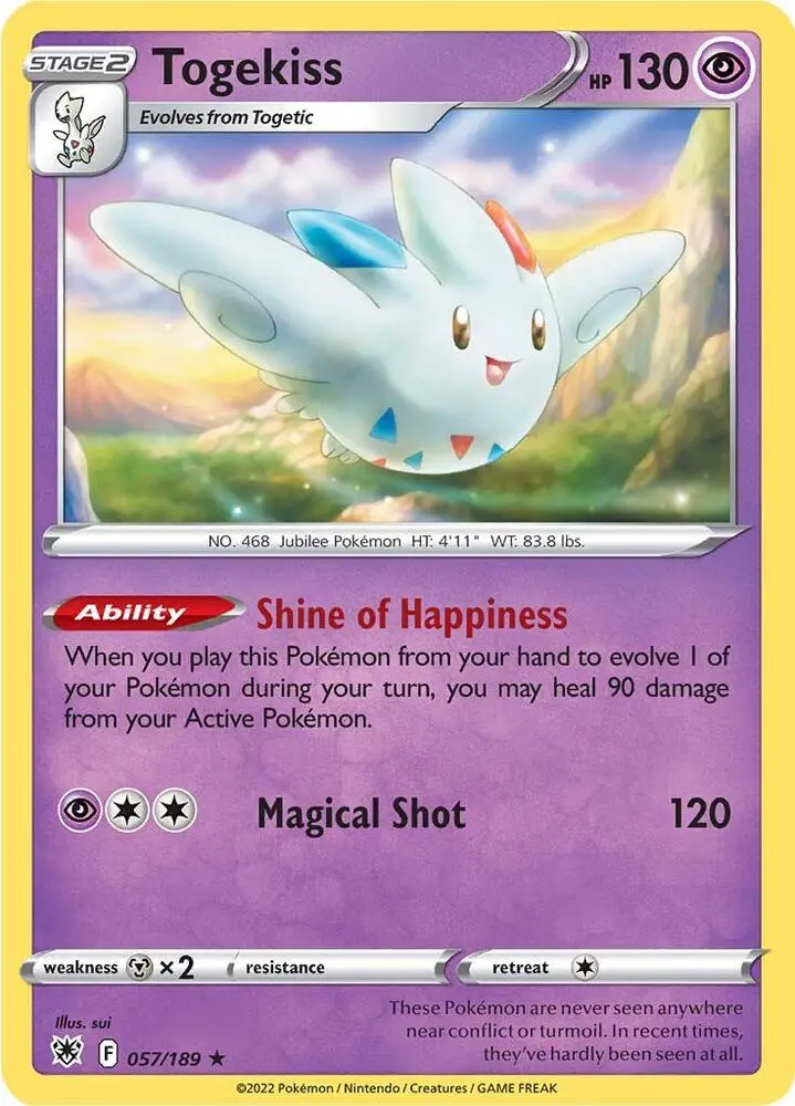 Togekiss, Astral Radiance 057/189
