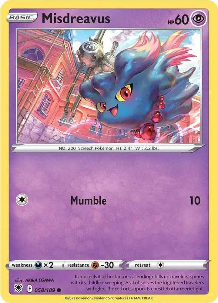 Misdreavus, Astral Radiance 058/189