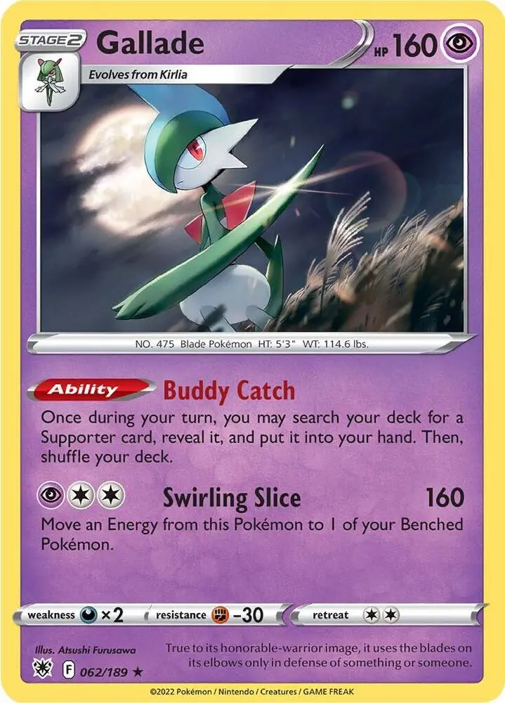 Gallade, Astral Radiance 062/189