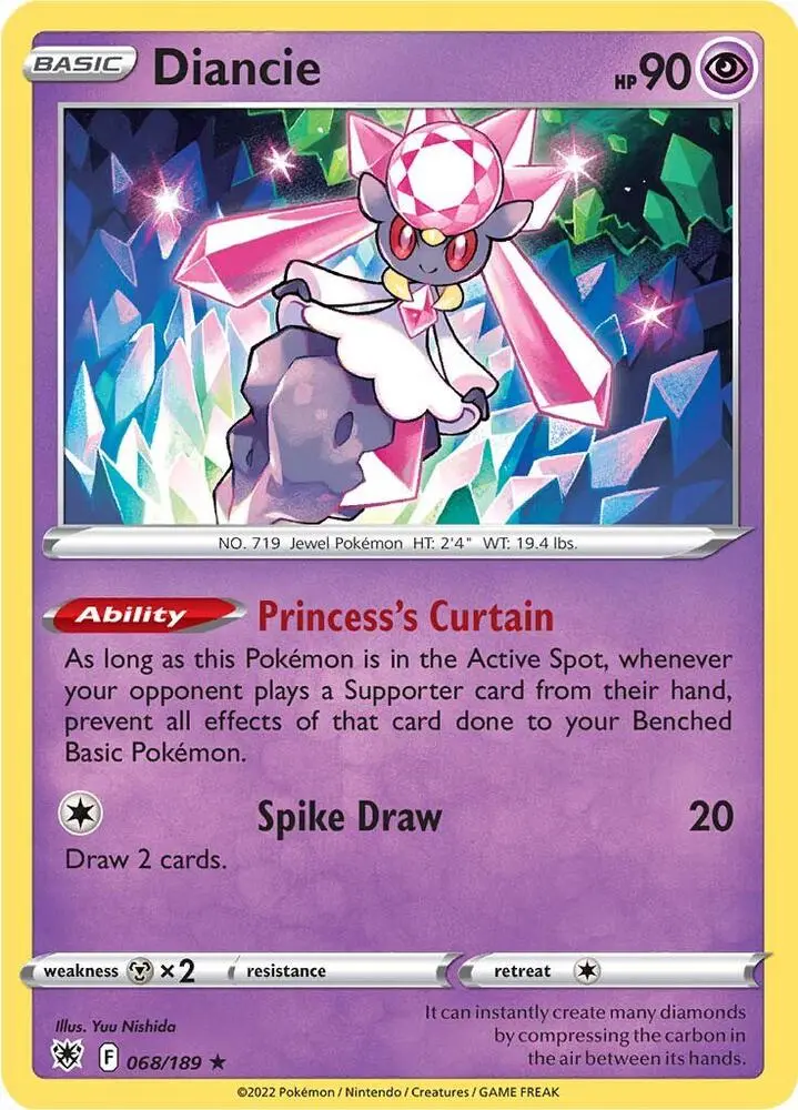 Diancie, Astral Radiance 068/189
