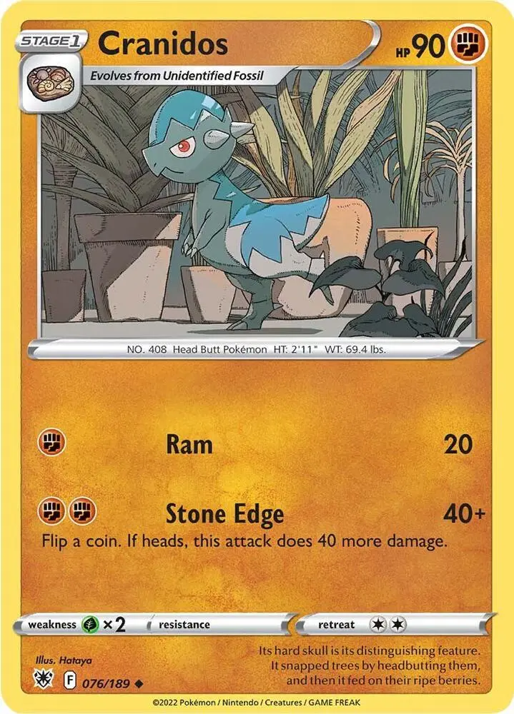Cranidos, Astral Radiance 076/189