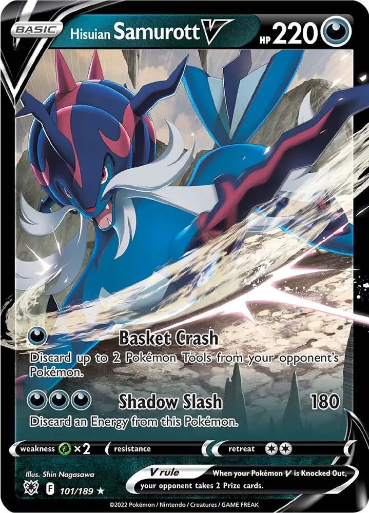 Hisuian Samurott V, Astral Radiance 101/189
