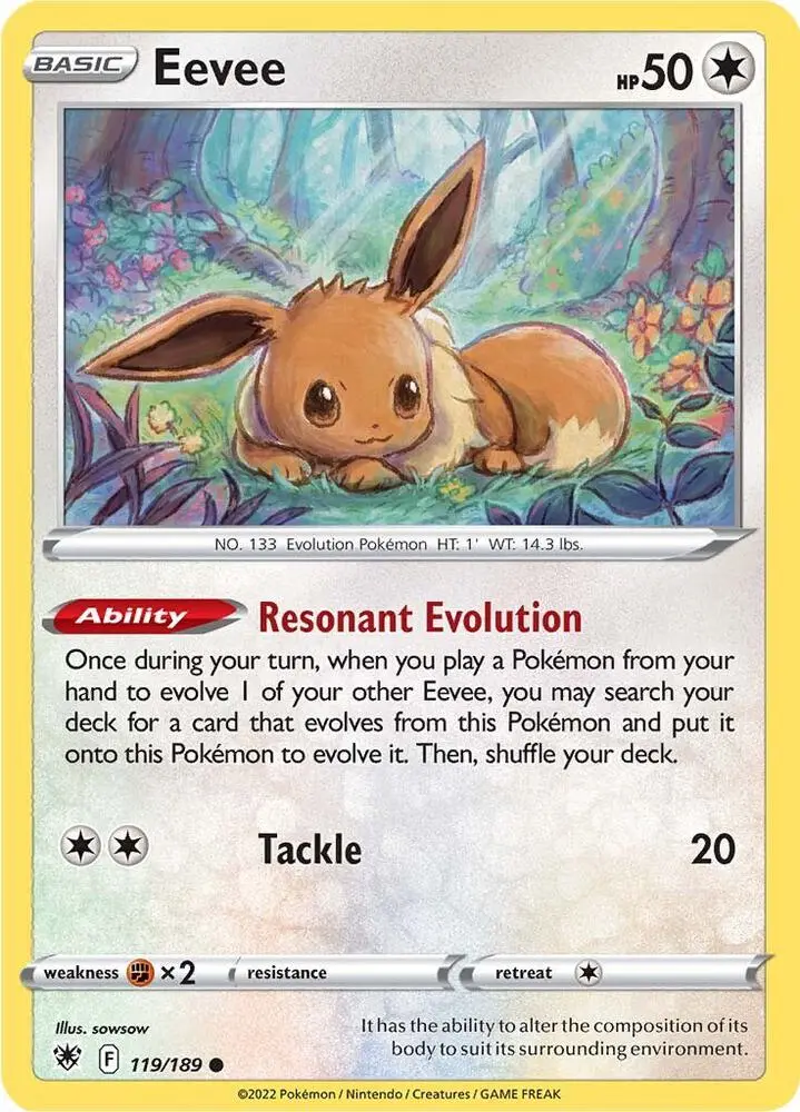 Eevee, Astral Radiance 119/189