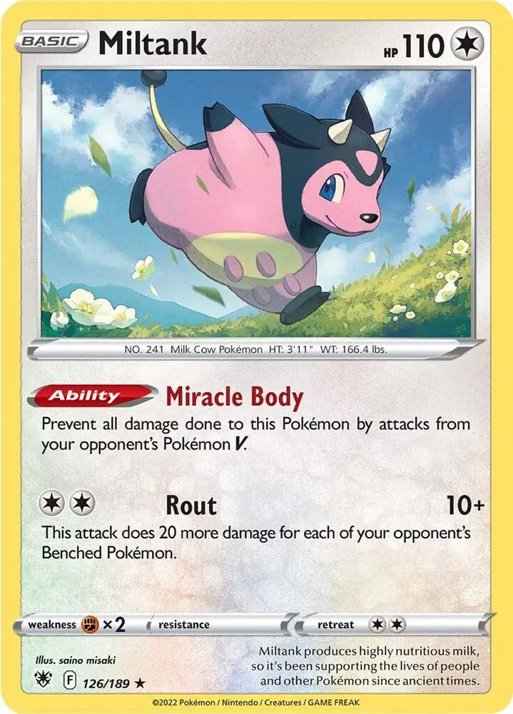 Miltank, Astral Radiance 126/189