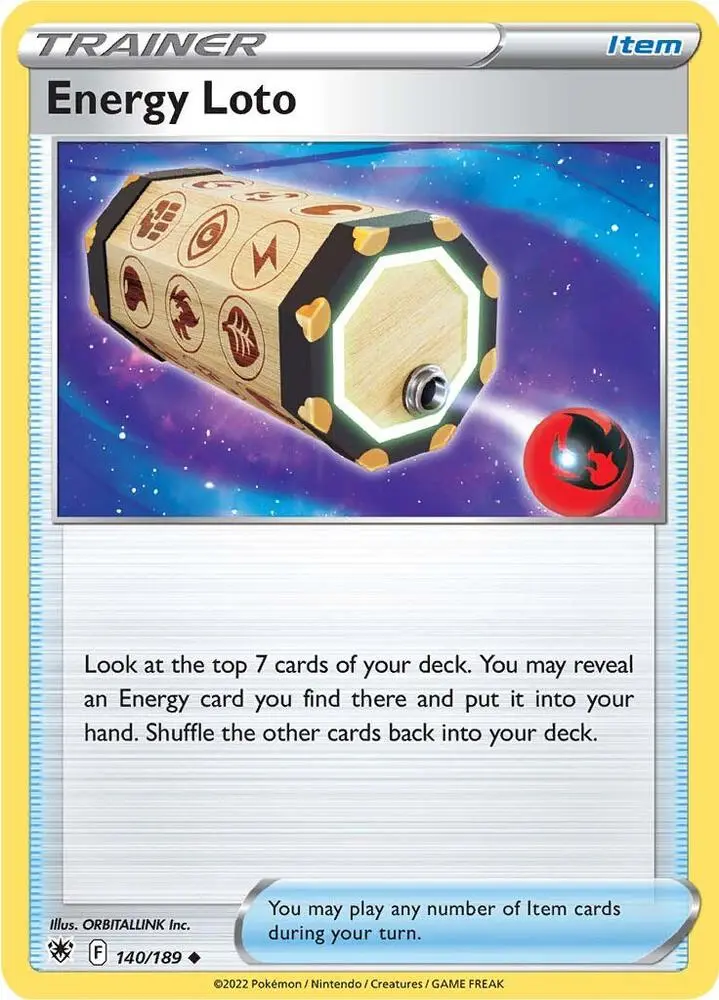 Energy Loto, Astral Radiance 140/189