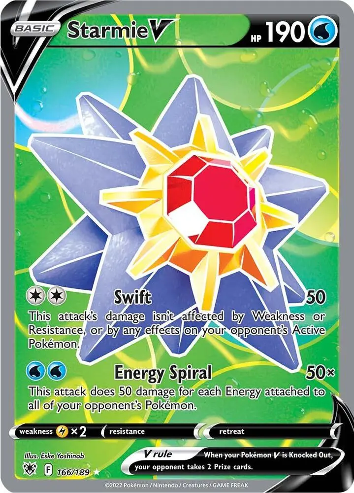Starmie V, Astral Radiance 166/189