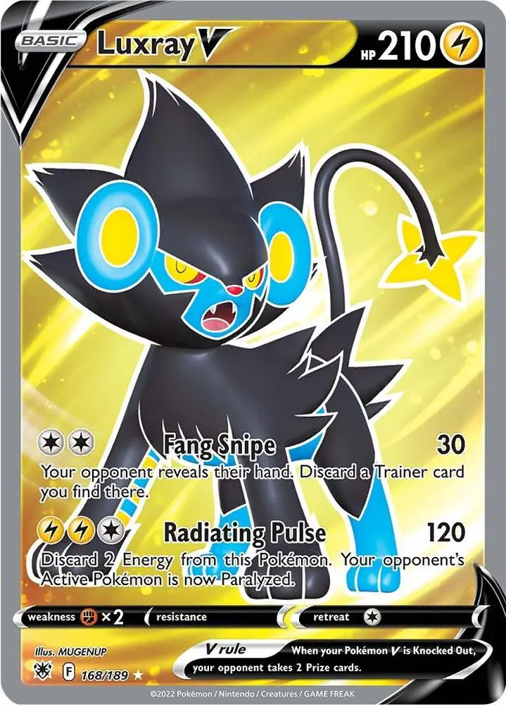 Luxray V, Astral Radiance 168/189