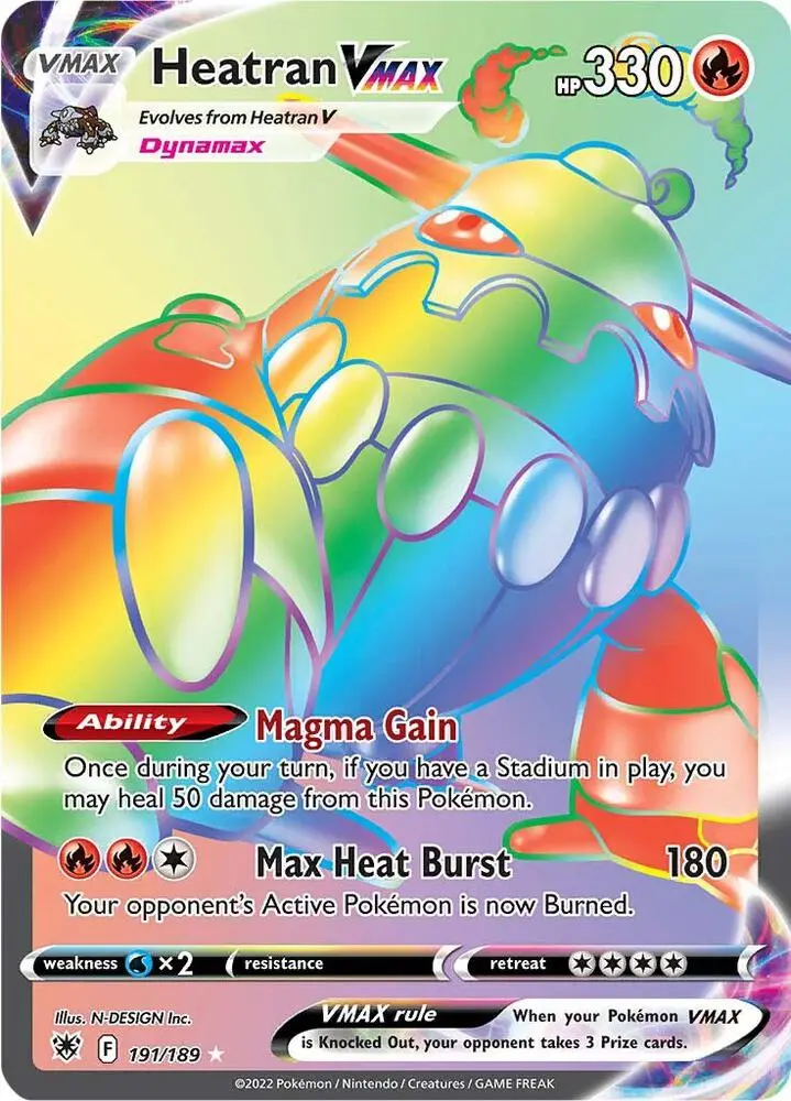 Heatran VMAX, Astral Radiance 191/189