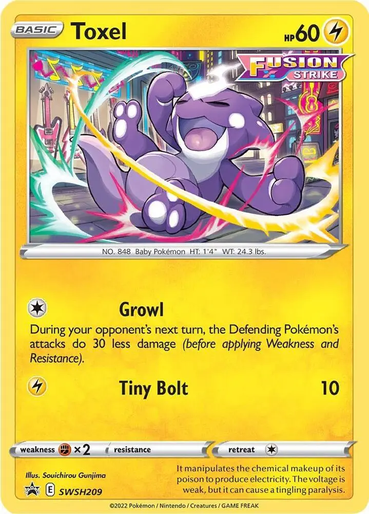 Toxel, SWSH Black Star Promos SWSH209/307