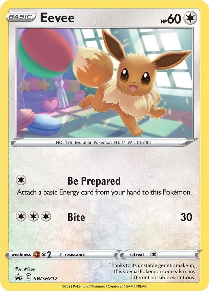 Eevee, SWSH Black Star Promos SWSH212/307
