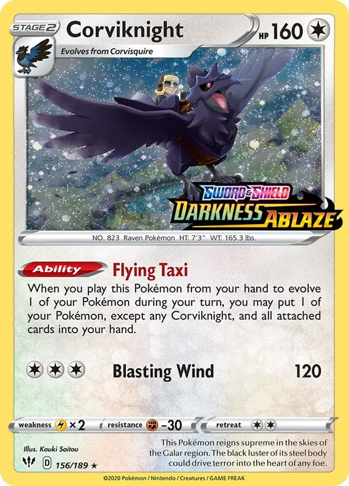 Corviknight, Miscellaneous Cards & Products 156/189
