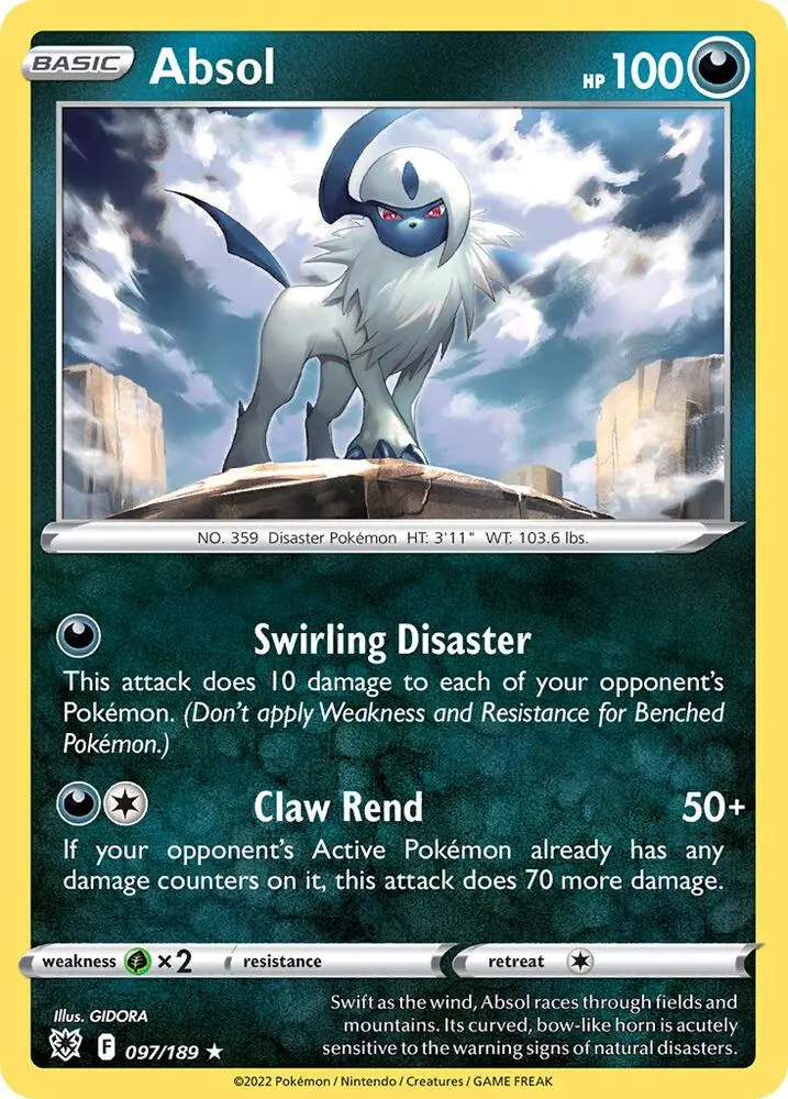 Absol, Deck Exclusives 067/116
