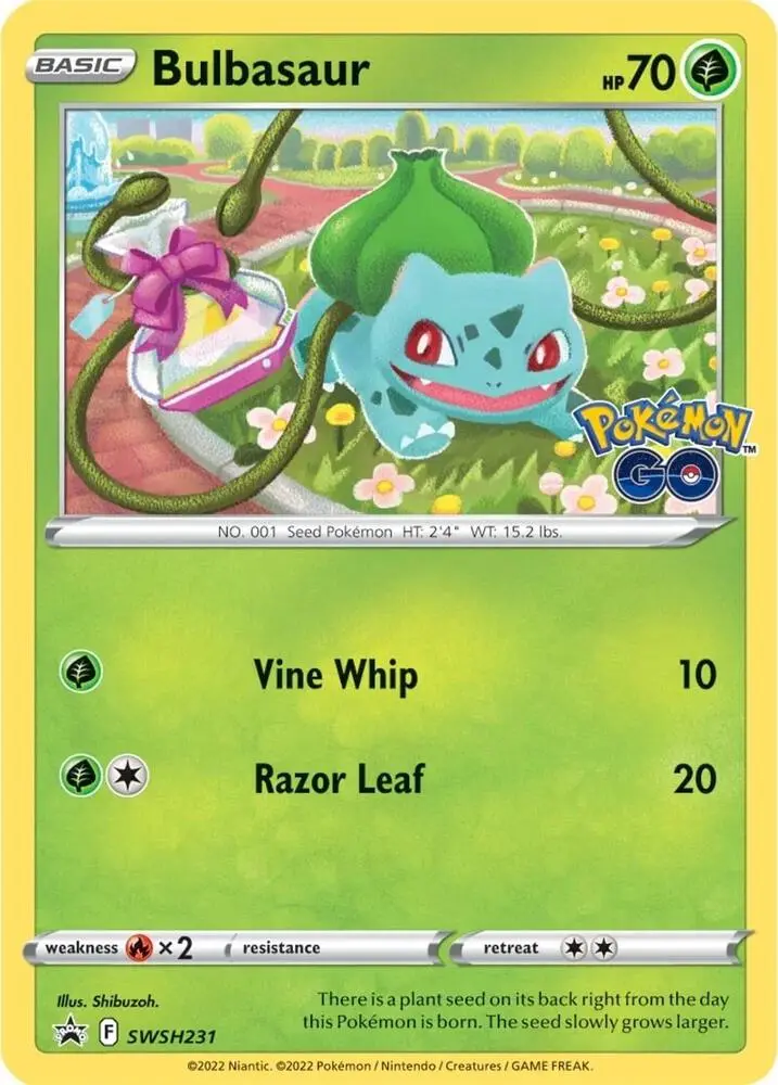 Bulbasaur, SWSH Black Star Promos SWSH231/307