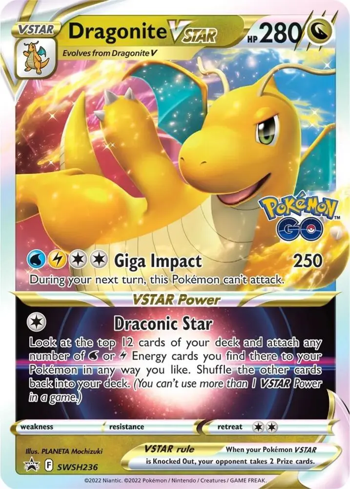 Dragonite VSTAR, SWSH Black Star Promos SWSH236/307