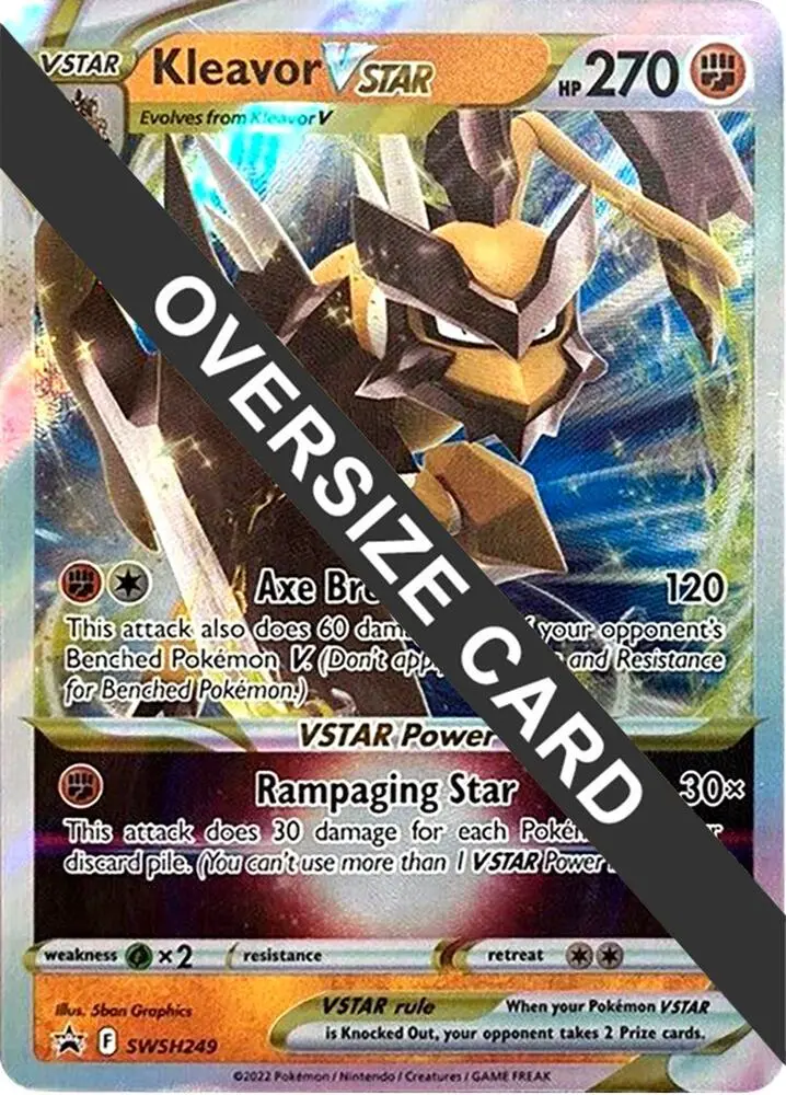 Kleavor VSTAR, Jumbo cards SWSH249