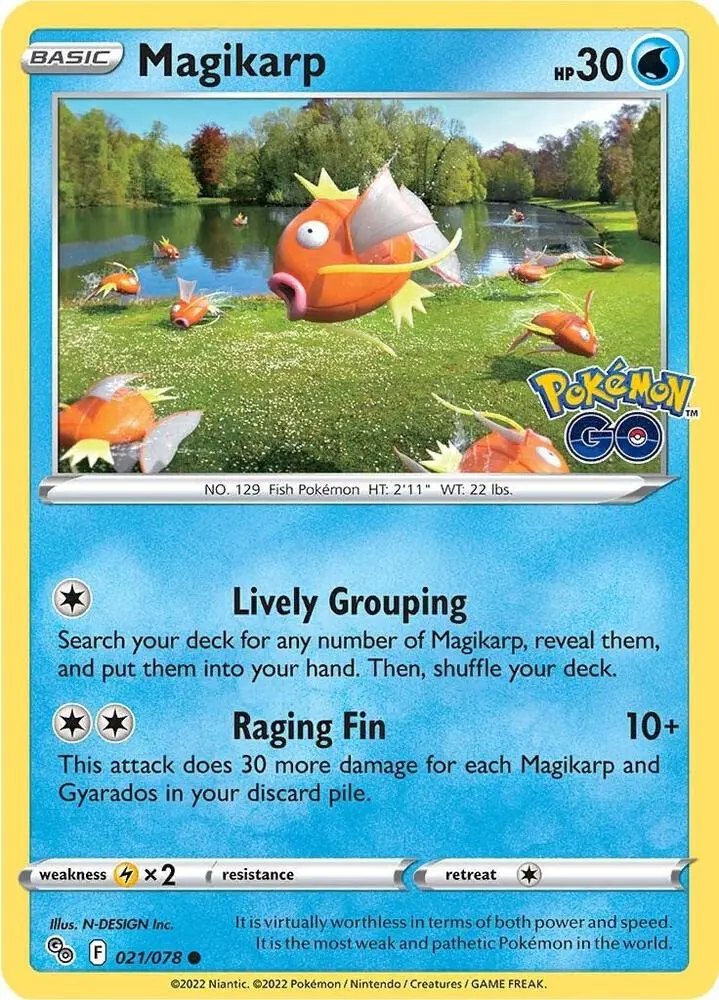 Magikarp, Pokémon GO 021/78