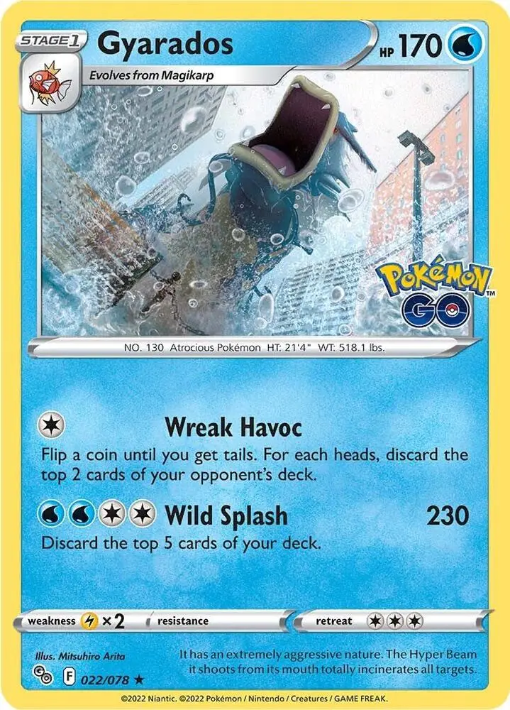 Gyarados, Pokémon GO 022/78