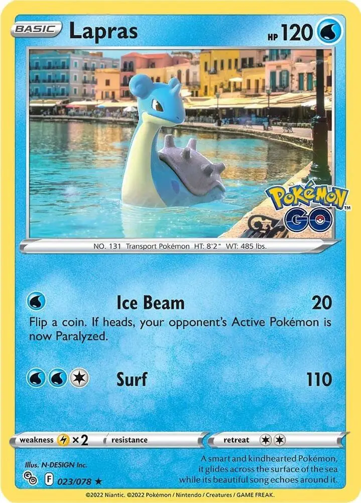 Lapras, Pokémon GO 023/78